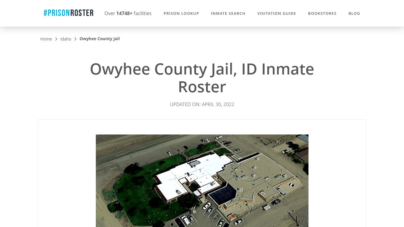 Owyhee County Jail, ID Inmate Roster